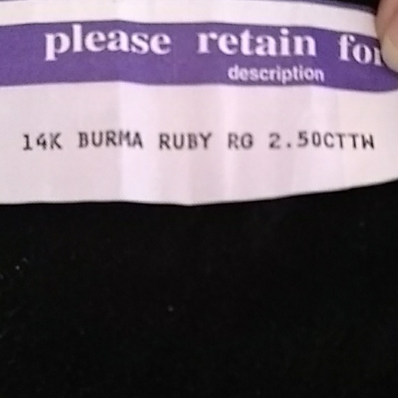 Ruby ring - Picture 2 of 2